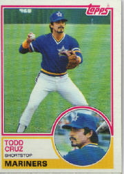 1983 Topps      132     Todd Cruz